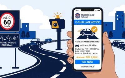 E challan online check Pakistan — Punjab, Sindh, and Islamabad